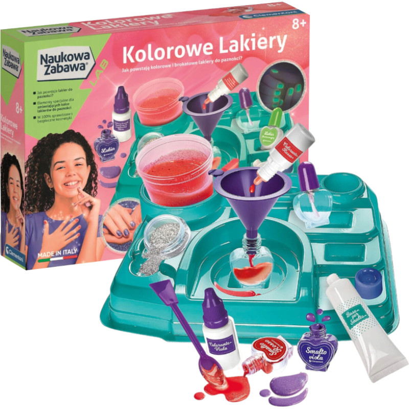 KOLOROWE LAKIERY