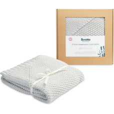 Sensillo HOODED SWADDLE BLANKET 100% BAMBOO GIFT GREY