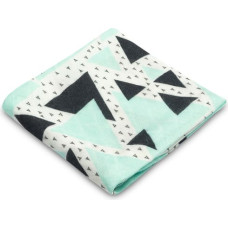 Sensillo BAMBOO DIAPER - GREEN TRIANGLE 75x75