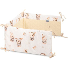 Sensillo BED BUMPER BEIGE BUNNY