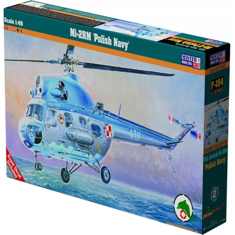 HELIKOPTER MODEL MI-2 POLISH NAVY 1:48