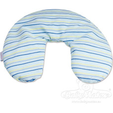 Babymatex Feeding pillow  - MINI RELAX - size 140 - BLUE STRIPES