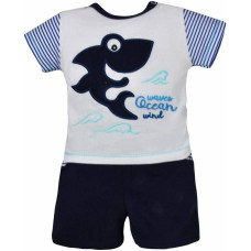 Koala Baby 3140 KOMPLET SHARK LATO 68 GRANATOWY