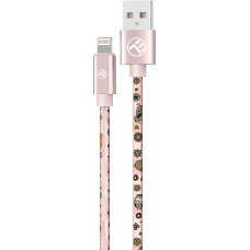 Tellur Graffiti USB to Lightning Cable 3A 1m Pink