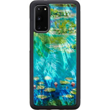 Ikins case for Samsung Galaxy S20 water lilies black