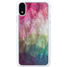 Ikins SmartPhone case iPhone XR water flower white