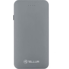 Tellur Power Bank QC 3.0 Fast Charge, 5000mAh, 3in1 gray