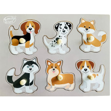 Smily Play 38065 – Puzzle Dogs