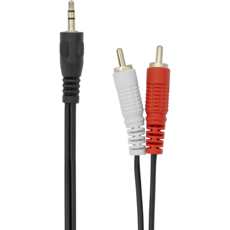 Sbox 3.5-2RCA-M/M-2/R 3.5mm M.->2 X RCA M, 2M