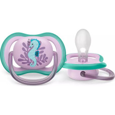 PHILIPS AVENT Silicone pacifier Ultra Air Deco, seahorse, 6-18M (1 pc) SCF086/06