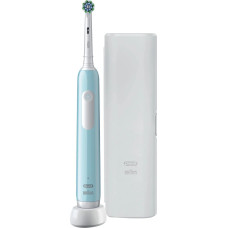 BRAUN electric toothbrush Cross Action+ case, blue