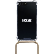 Lookabe Necklace iPhone 7/8+ gold nude loo007