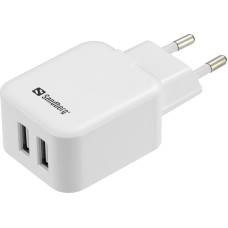 Sandberg 440-57 AC Charger Dual USB 2.4+1A EU