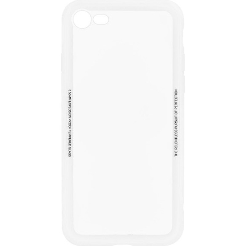 Tellur Cover Glass Simple for iPhone 8 white