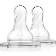 Dr.browns 313 Level-4 Silicone Narrow Nipple, 2-Pack