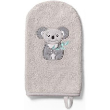 Babyono Bamboo baby wash mitt NATURAL BAMBOO GREY 347/09 