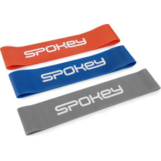 Spokey Võimlemiskummide komplekt SPOKEY Flex Set (3 tk) oranž-sinine-hall