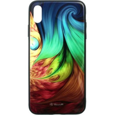 Tellur Cover Glass print for iPhone XS MAX mesmeric