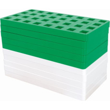 PLUS PLUS baseplate green BIG 10 pieces 1-6 y. 3293