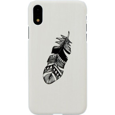 Man&Wood SmartPhone case iPhone XR indian white