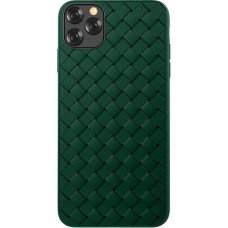 Devia Woven Pattern Design Soft Case iPhone 11 Pro Max green