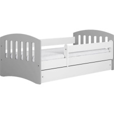 Kocot Kids Bed classic 1 mix grey without drawer with mattress 180/80