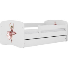 Kocot Kids Bed babydreams white dancer with drawer with mattress 140/70