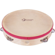 Classic World Edu Instrument Muzyczny Tamburyn 25 cm