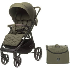 Minikid Baby Stroller - STINGER PRO - KHAKI + MAMA BAG