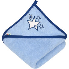 Akuku A0663 TERRY BATH TOWEL HOODED BLUE