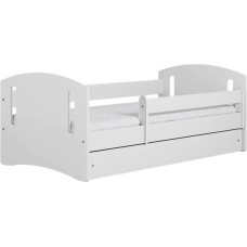 Kocot Kids Bed classic 2 white with drawer with mattress 160/80