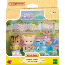 Sylvanian Families Baseina ballītes trio