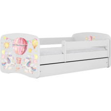 Kocot Kids Bed babydreams white balloon with drawer with mattress 160/80