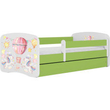 Kocot Kids Bed babydreams green balloon with drawer with mattress 180/80