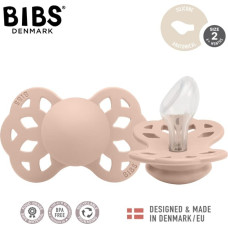 Bibs 422244 Smoczek uspokajający INFINITY ANATOMICAL BLUSH M