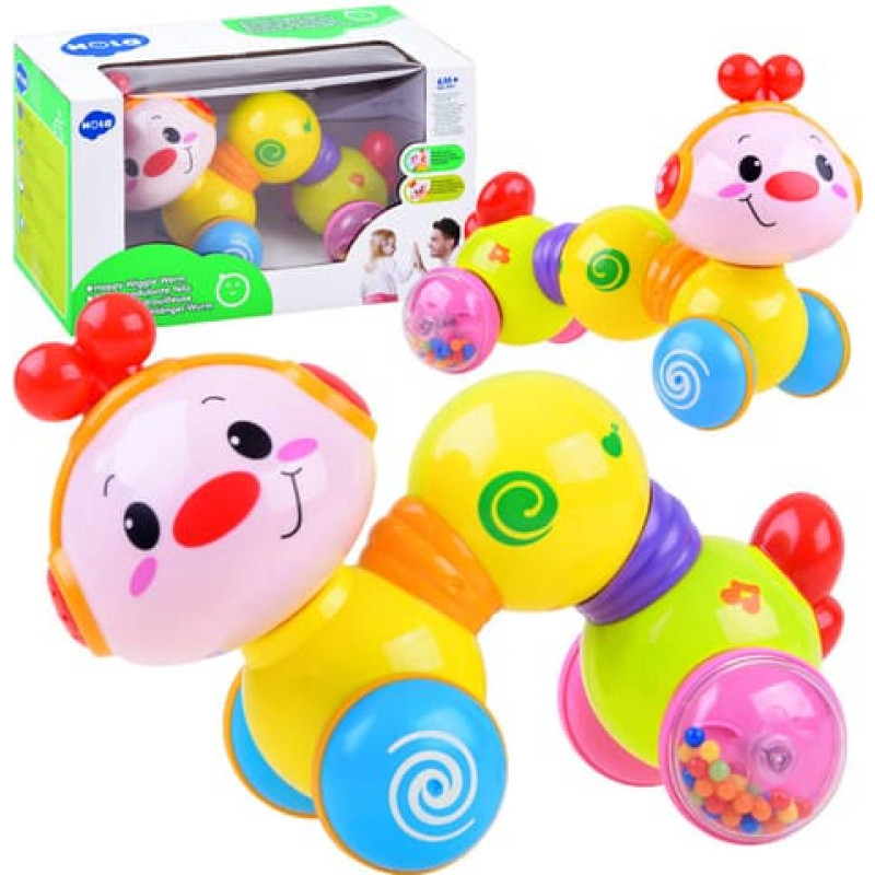 Minikid 99778 – musical and light-up caterpillar