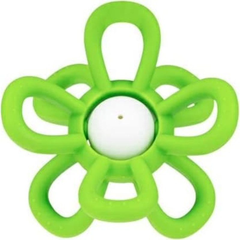 Gili Gums Rattle -  45575 - FLOWER - GREEN
