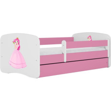 Kocot Kids Bed babydreams pink princess without drawer with mattress 180/80