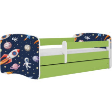 Kocot Kids Bed babydreams green cosmos without drawer with mattress 140/70