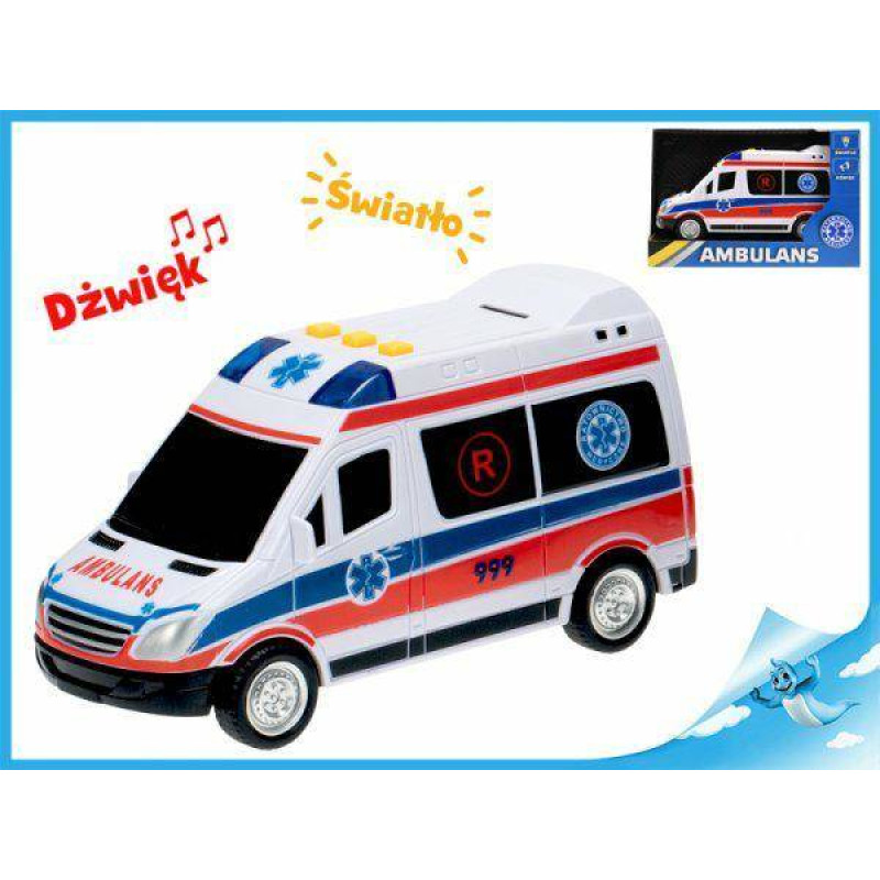 Minikid 90097 AUTO AMBULANS ŚW.DŻW.