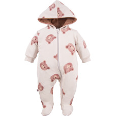 Minikid EWA 944379 Kombinezon przejściowy C&B dres kaptur ecru 74