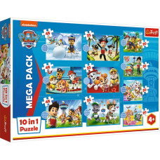 TREFL PAW PATROL Puzzle 10 in 1 set 96001T