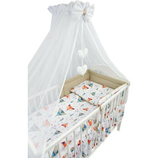 Ankras Bedding set - 6  parts - 120/90/180 - FOX ***