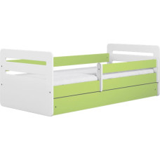 Kocot Kids Bed tomi green without drawer with mattress 180/80