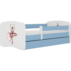 Kocot Kids Bed babydreams blue dancer with drawer with mattress 140/70