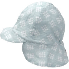 LODGER Hatter Tribe Muslin Cotton Baby Cap, Ice Flow 3 - 6 months, HT 105_3-6