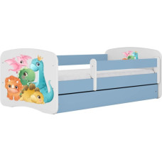 Kocot Kids Bed babydreams blue tiny dinos without drawer with mattress 180/80