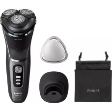 Philips Shaver Series 3000, Wet & Dry shaver (rechargeable), black S3343/13