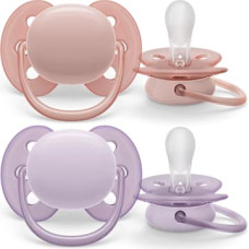 PHILIPS AVENT pacifier Ultra soft Neutral, 0-6M (2 pcs), SCF091/31