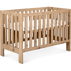 Littlesky by KLUPS AMELIA Baby Cot 120x60cm, Beech